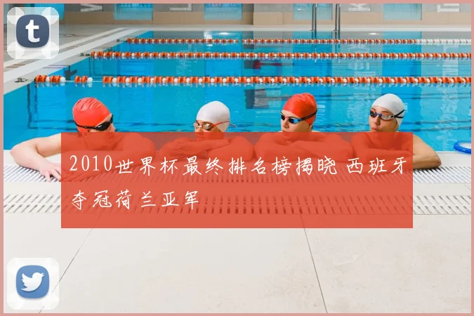 2010世界杯最终排名榜揭晓 西班牙夺冠荷兰亚军