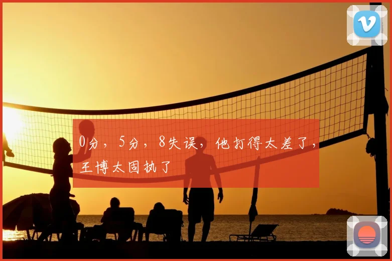 0分，5分，8失误，他打得太差了，王博太固执了